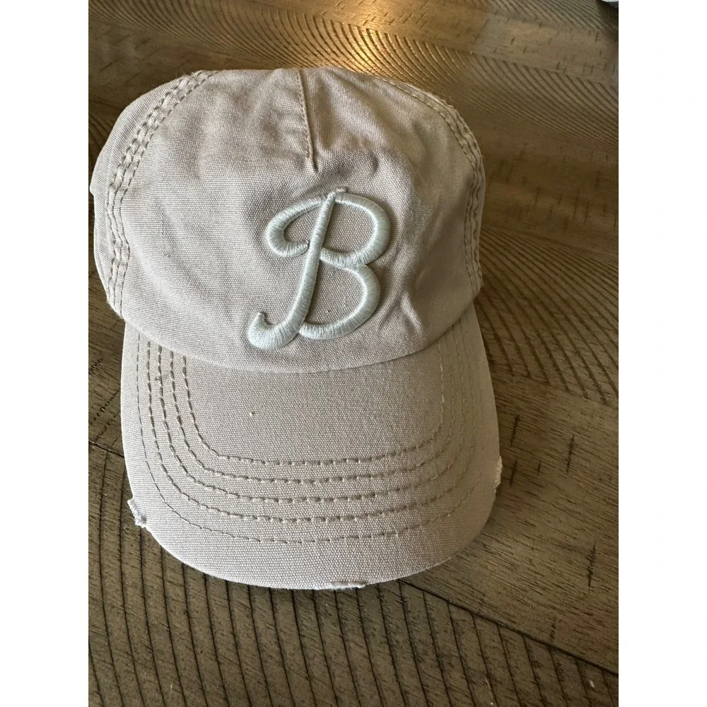 Billabong‎ Distressed Script B Dad Hat - Sand/Beige